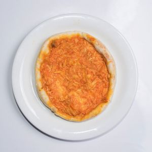 Esfiha aberta de frango com catupiry